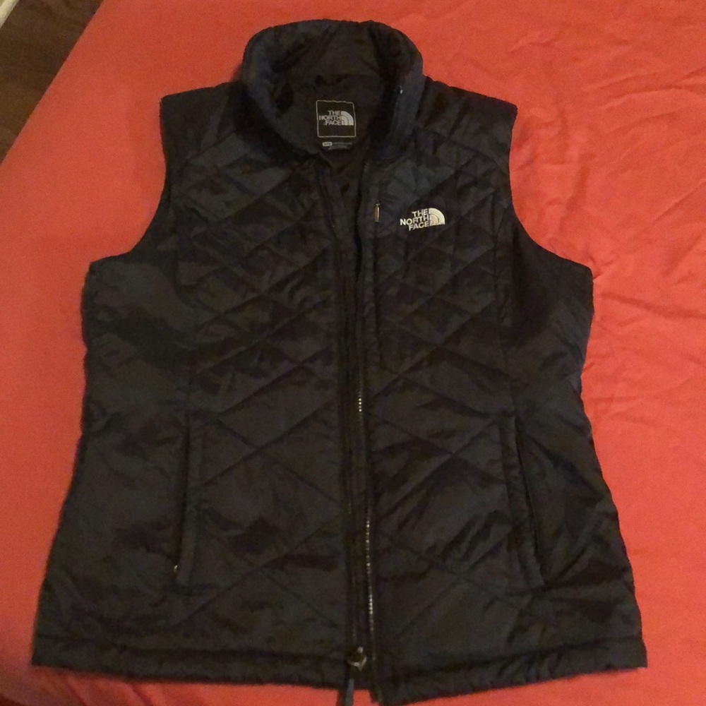 North Face black vest